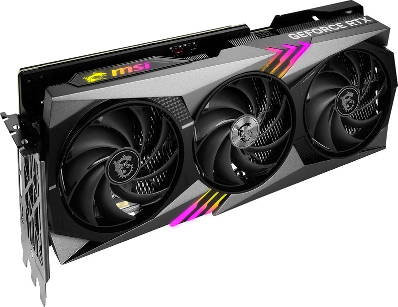 MSI Gaming GeForce RTX 4070 Ti 12GB GDRR6X 192-Bit Extreme Clock: 2760 MHz HDMI/DP Nvlink Tri-Frozr 3 Ada Lovelace Architecture Graphics Card (RTX 4070 Ti Gaming X Trio 12G) - Image 3
